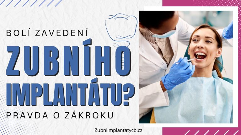 Bolí zavedení zubního implantátu_ Pravda o zákroku